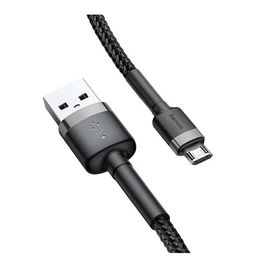 کابل تبدیل 1 متری USB به MicroUSB باسئوس Cafule CAMKLF-BG1