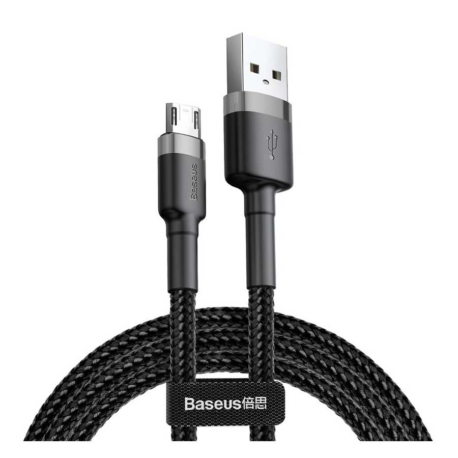 کابل تبدیل 1 متری USB به MicroUSB باسئوس Cafule CAMKLF-BG1