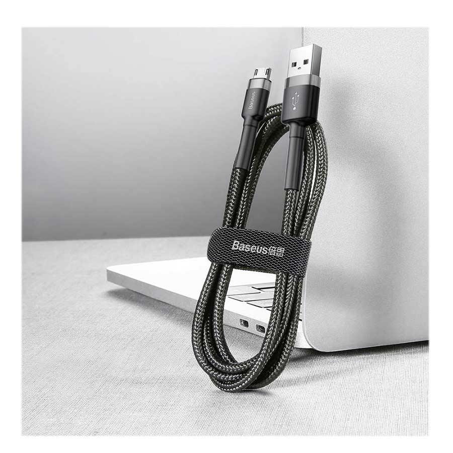 کابل تبدیل 2 متری USB به MicroUSB باسئوس Cafule CAMKLF-CG1