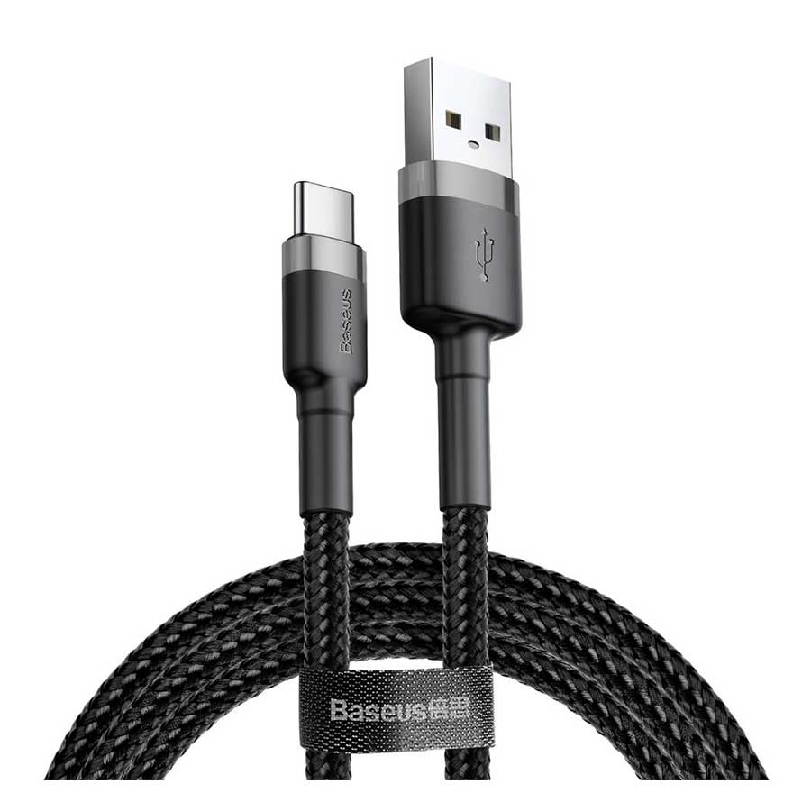 کابل تبدیل 2 متری USB به USB-C باسئوس مدل Cafule CATKLF-CG1