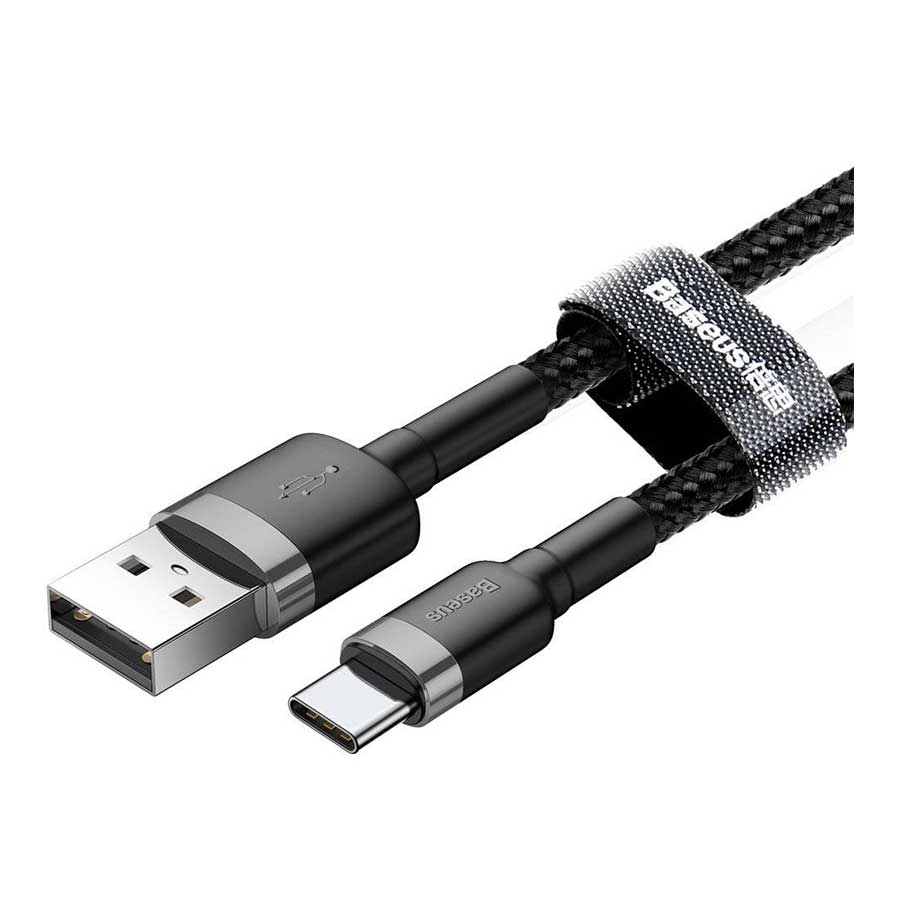 کابل تبدیل 2 متری USB به USB-C باسئوس مدل Cafule CATKLF-CG1