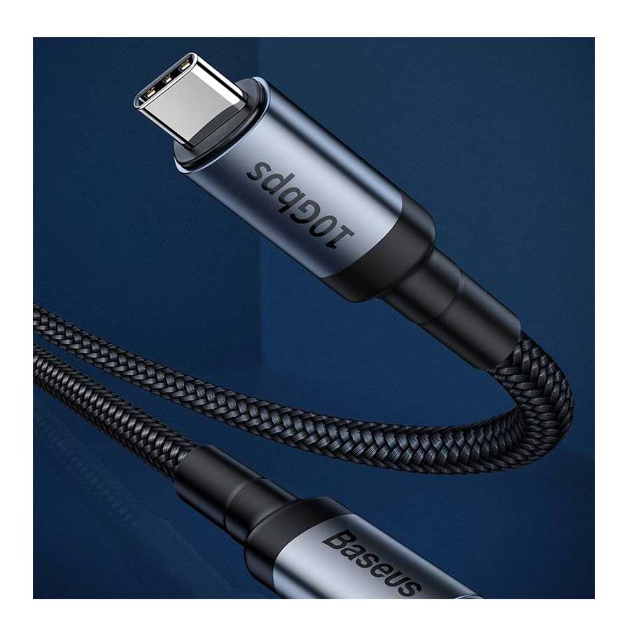 کابل تبدیل 1 متری USB-C باسئوس مدل Cafule CATKLF-SG1
