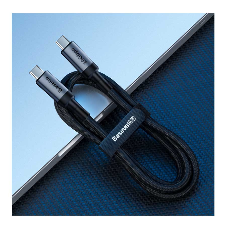 کابل تبدیل 1 متری USB-C باسئوس مدل Cafule CATKLF-SG1