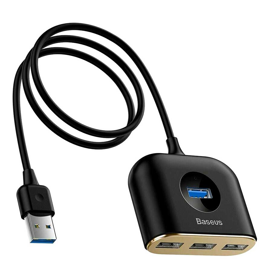 هاب USB 3.0 چهار پورت باسئوس مدل CAHUB-AY