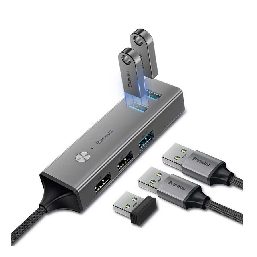 هاب USB پنج پورت باسئوس مدل CAHUB-C0G