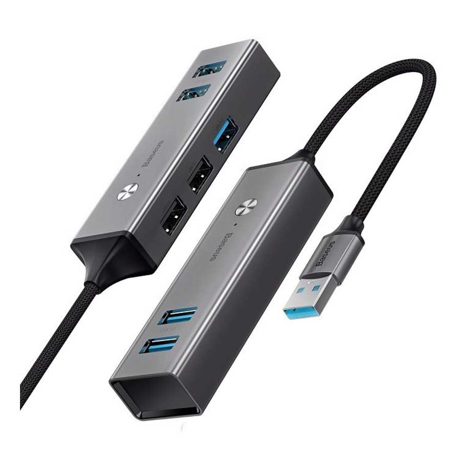 هاب USB پنج پورت باسئوس مدل CAHUB-C0G