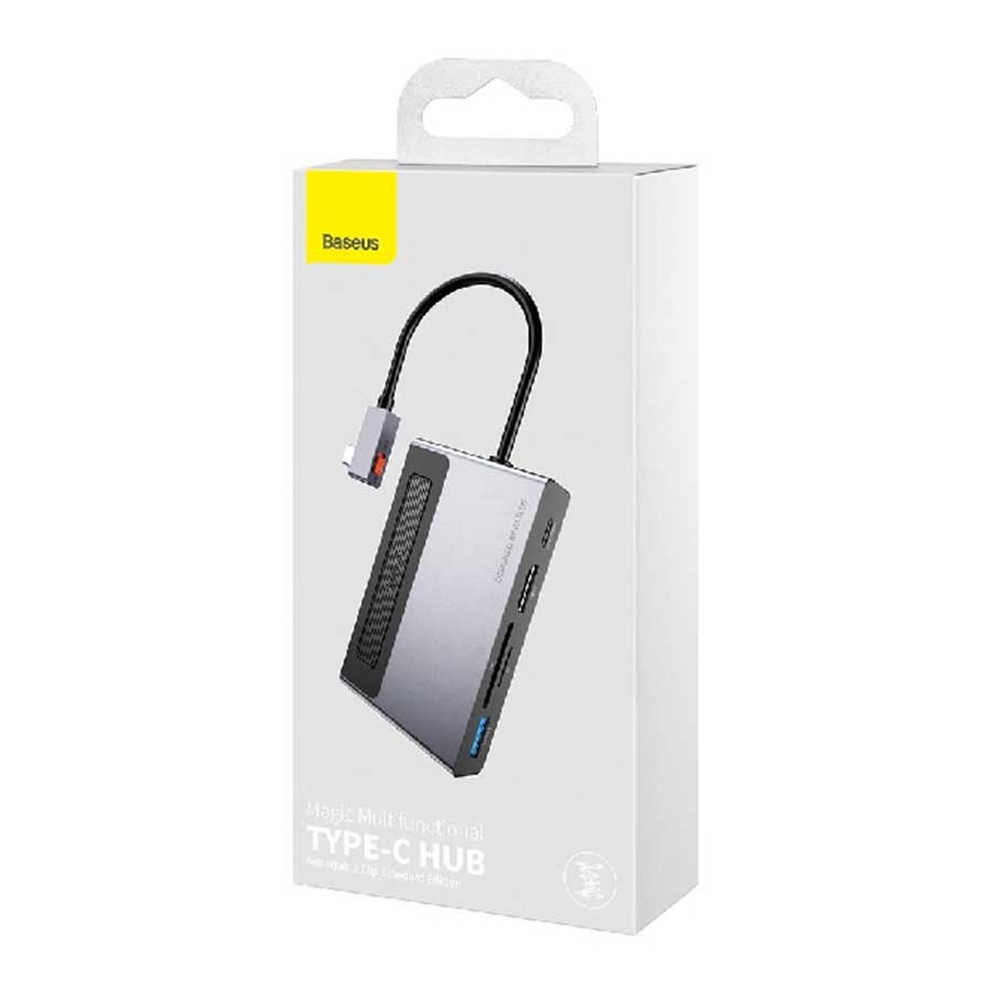 هاب USB-C شش پورت باسئوس مدل CAHUB-DA0G