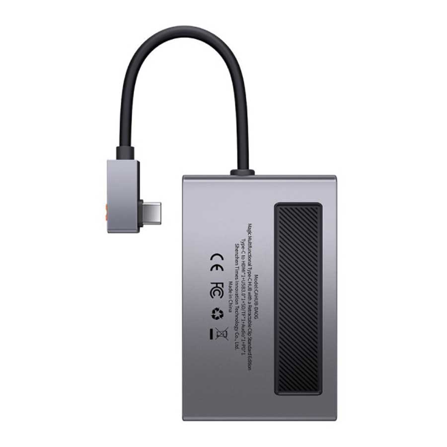 هاب USB-C شش پورت باسئوس مدل CAHUB-DA0G