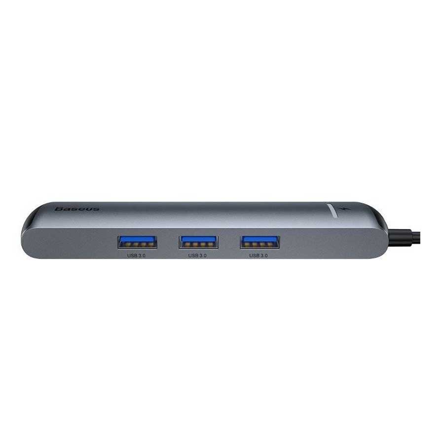 هاب USB-C شش پورت باسئوس مدل CAHUB-J0G