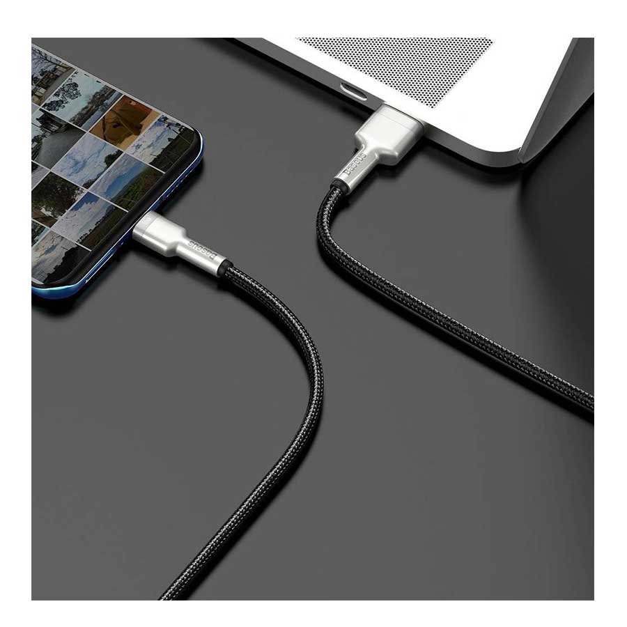 کابل تبدیل USB به USB-C باسئوس مدل Cafule CAKF000101