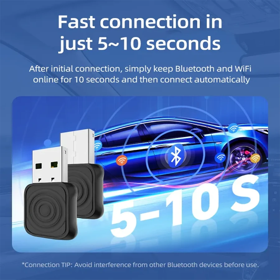 دانگل وایرلس کارپلی و اندروید اتو کارلینکیت