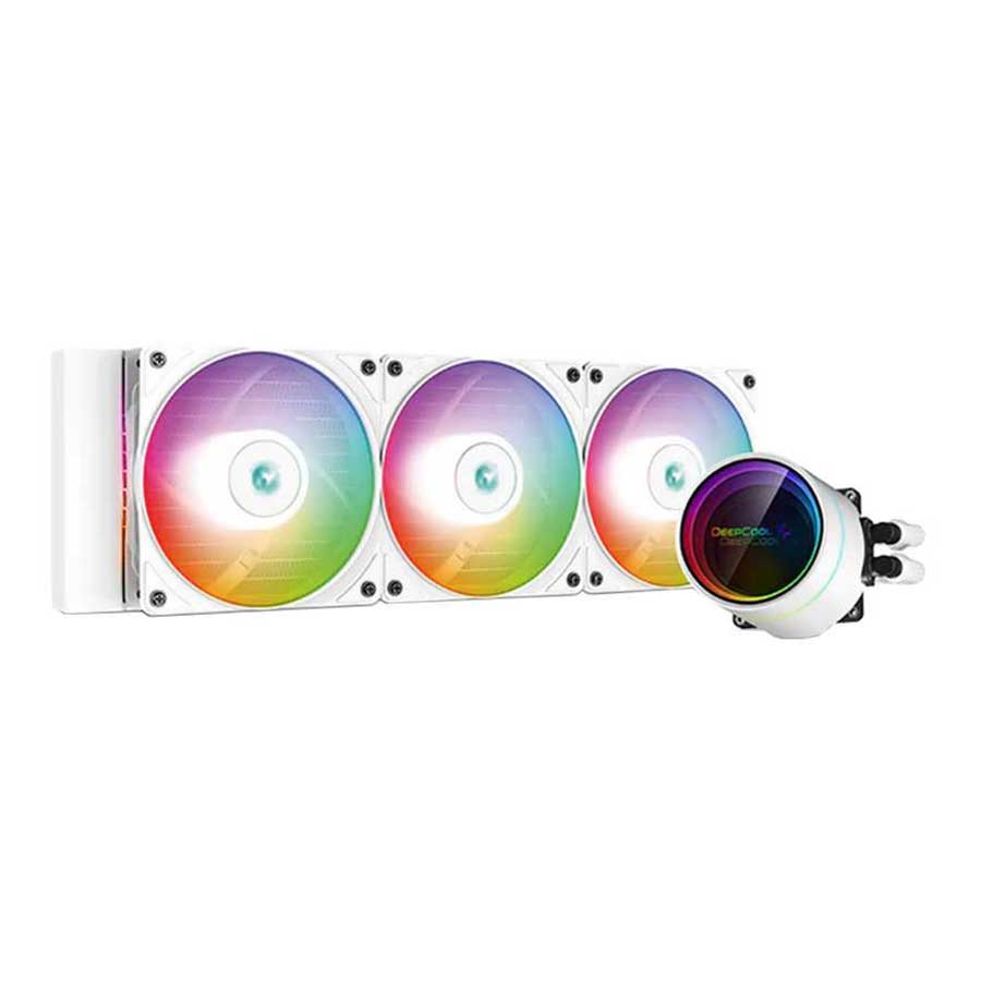 خنک کننده مایع پردازنده دیپ کول مدل CASTLE 360EX A-RGB White