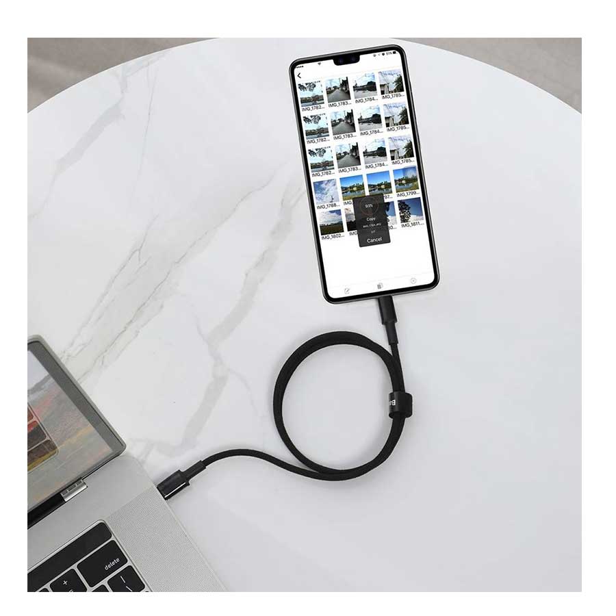 کابل تبدیل USB-C به USB-C باسئوس مدل CATGD-01