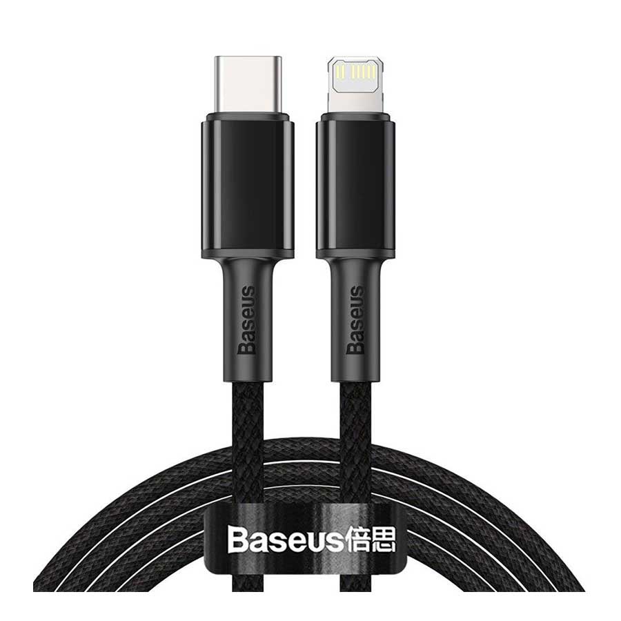 کابل تبدیل 2 متری USB-C به لایتنینگ باسئوس مدل CATLGD-A01