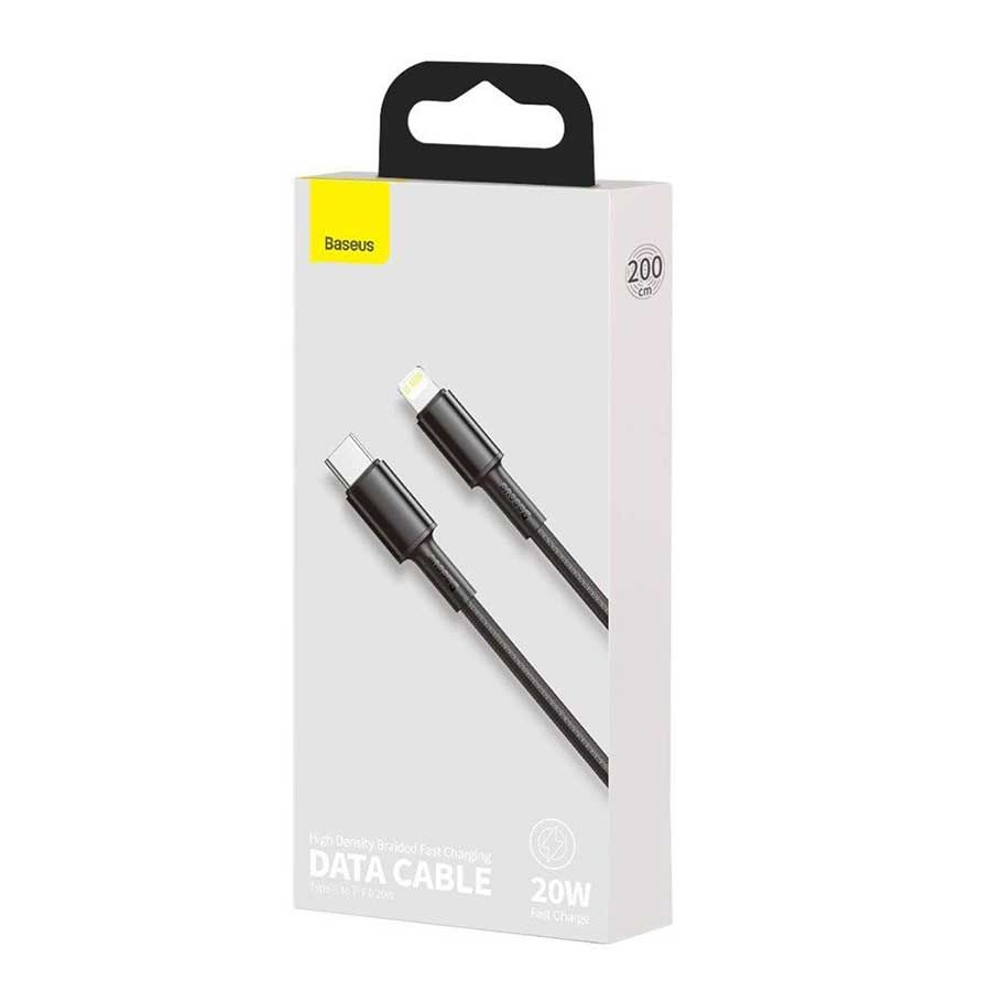 کابل تبدیل 2 متری USB-C به لایتنینگ باسئوس مدل CATLGD-A01