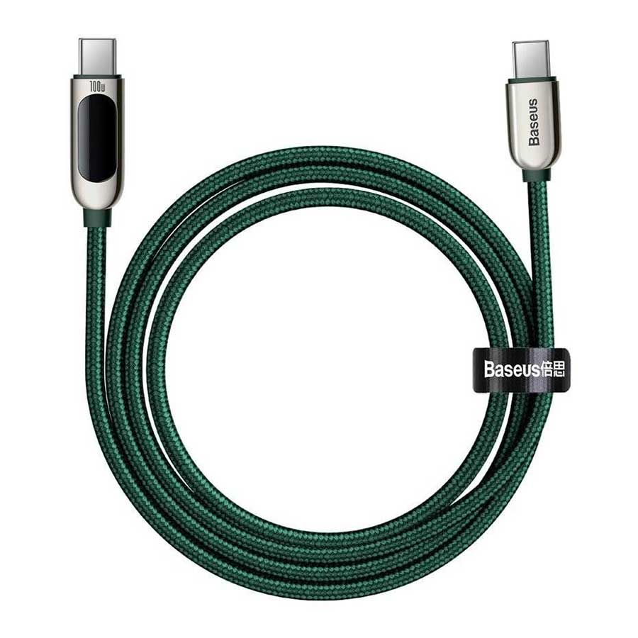 کابل تبدیل 2 متری USB-C به USB-C باسئوس مدل Display CATSK-C01