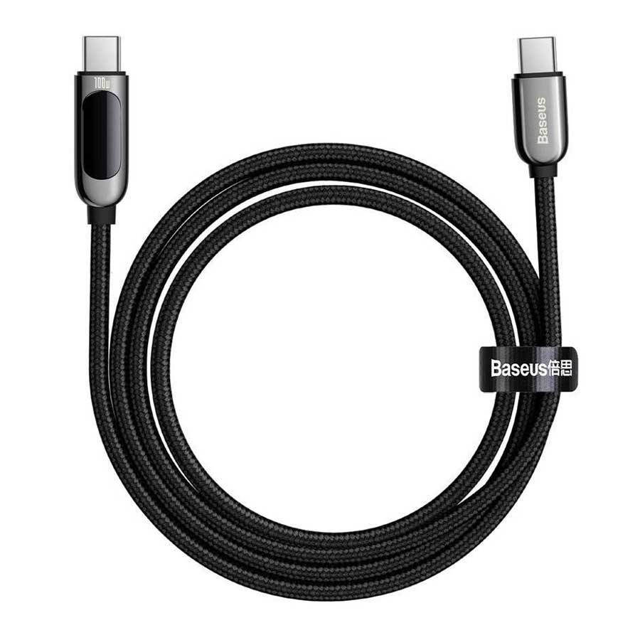 کابل تبدیل 2 متری USB-C به USB-C باسئوس مدل Display CATSK-C01