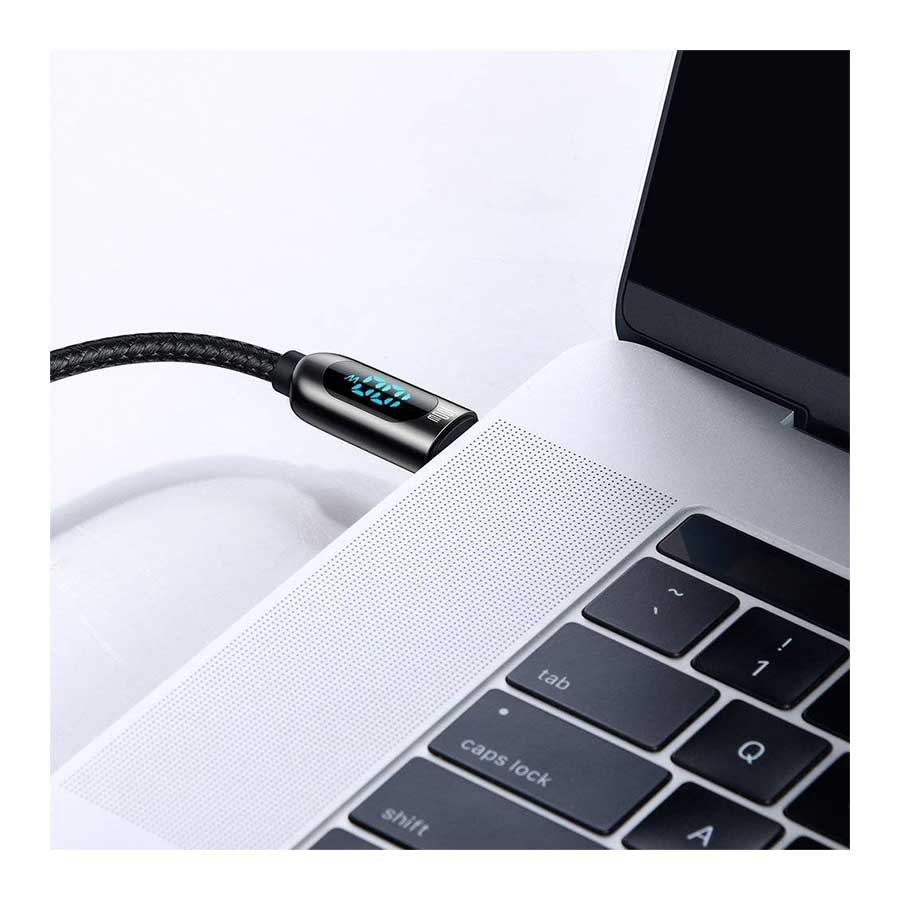 کابل تبدیل 2 متری USB-C به USB-C باسئوس مدل Display CATSK-C01