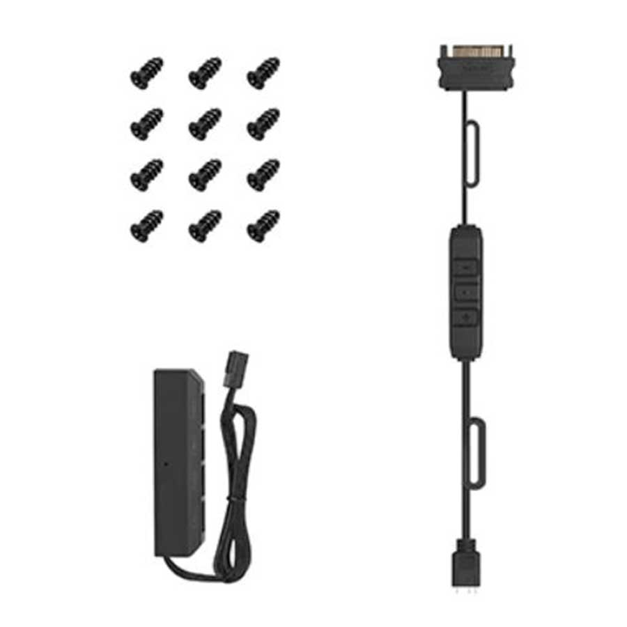 خنک کننده کیس دیپ کول مدل CF120 PLUS-3 IN 1
