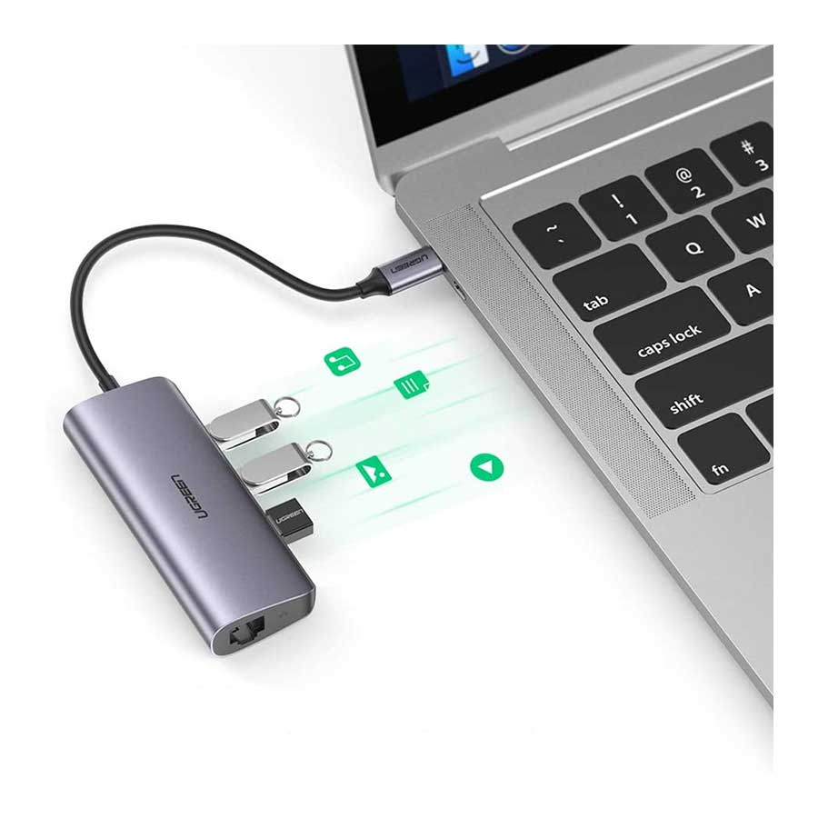 هاب USB-C چهار پورت یوگرین مدل CM252