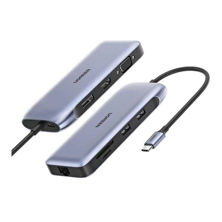 هاب USB-C نه پورت یوگرین مدل CM274