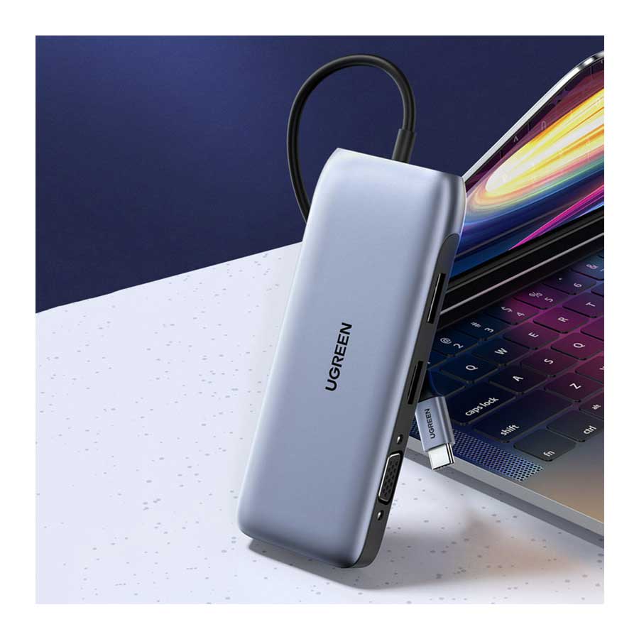 هاب USB-C نه پورت یوگرین مدل CM274