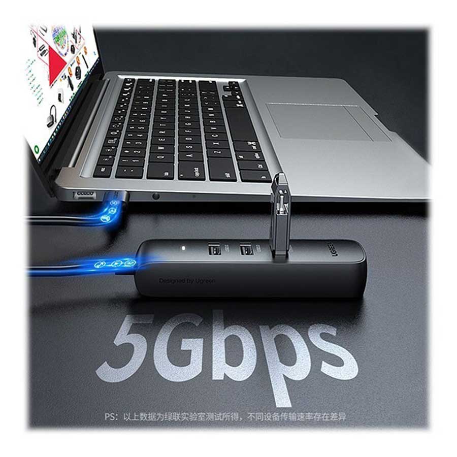 هاب USB 3.0 چهار پورت یوگرین مدل CM416