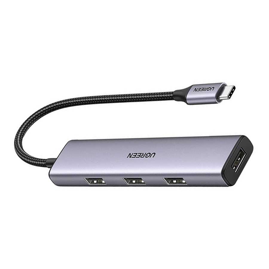 هاب USB-C چهار پورت یوگرین مدل CM473