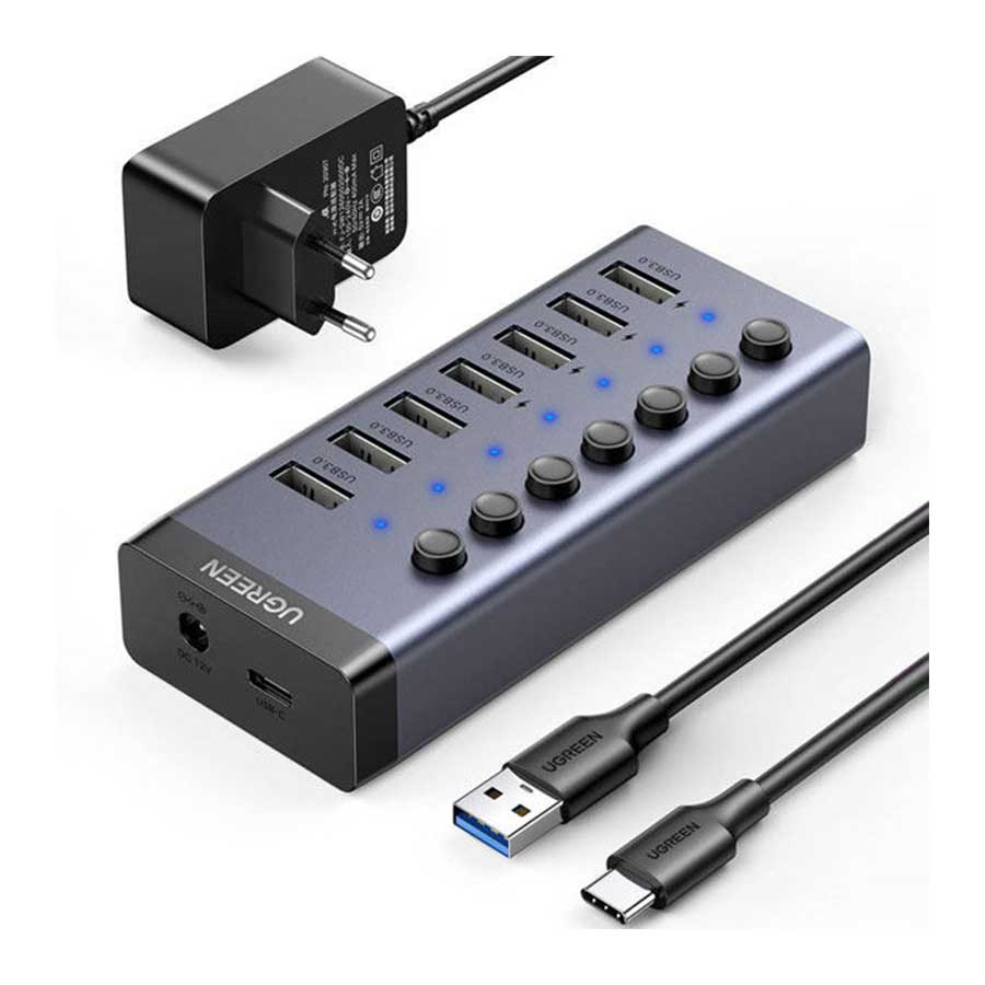 هاب USB 3.0 هفت پورت یوگرین مدل CM481