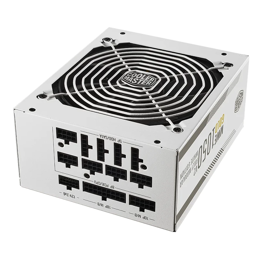 Cooler Master MWE 1050W 80PLUS Gold V2 ATX 3.1 White Full Modular PSU پاور کامپیوتر 1050 وات کولرمستر