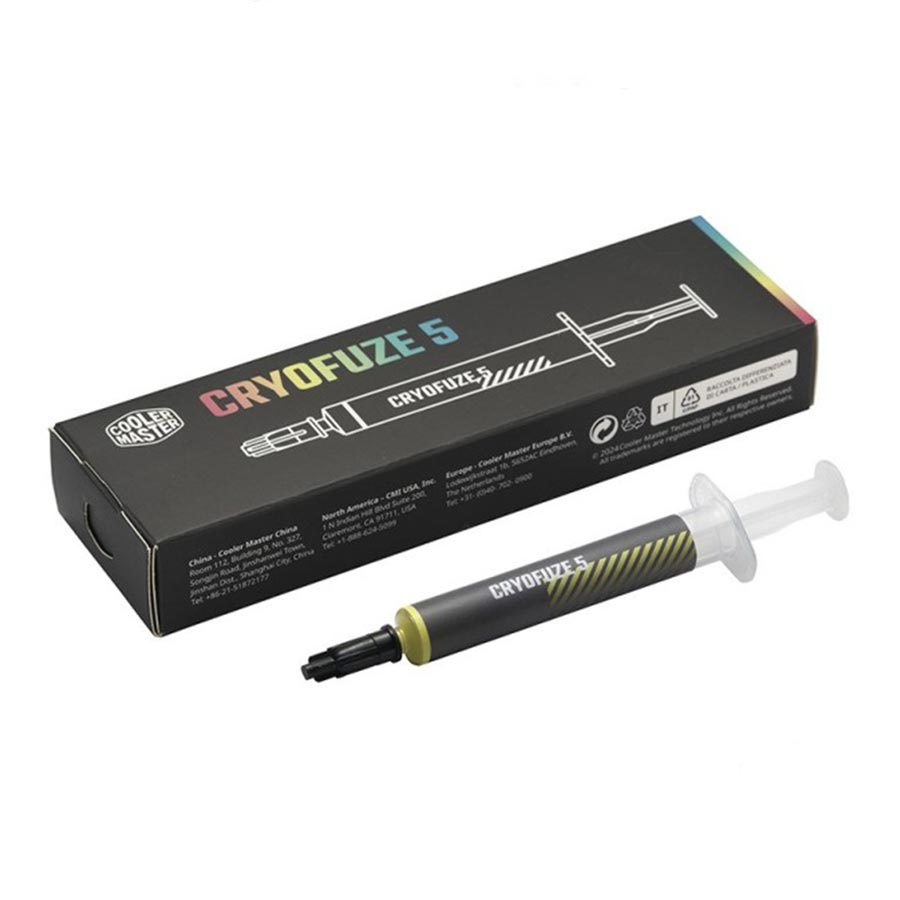 خمیر سلیکونی 3 گرمی کولرمستر مدل 5 CRYOFUZE