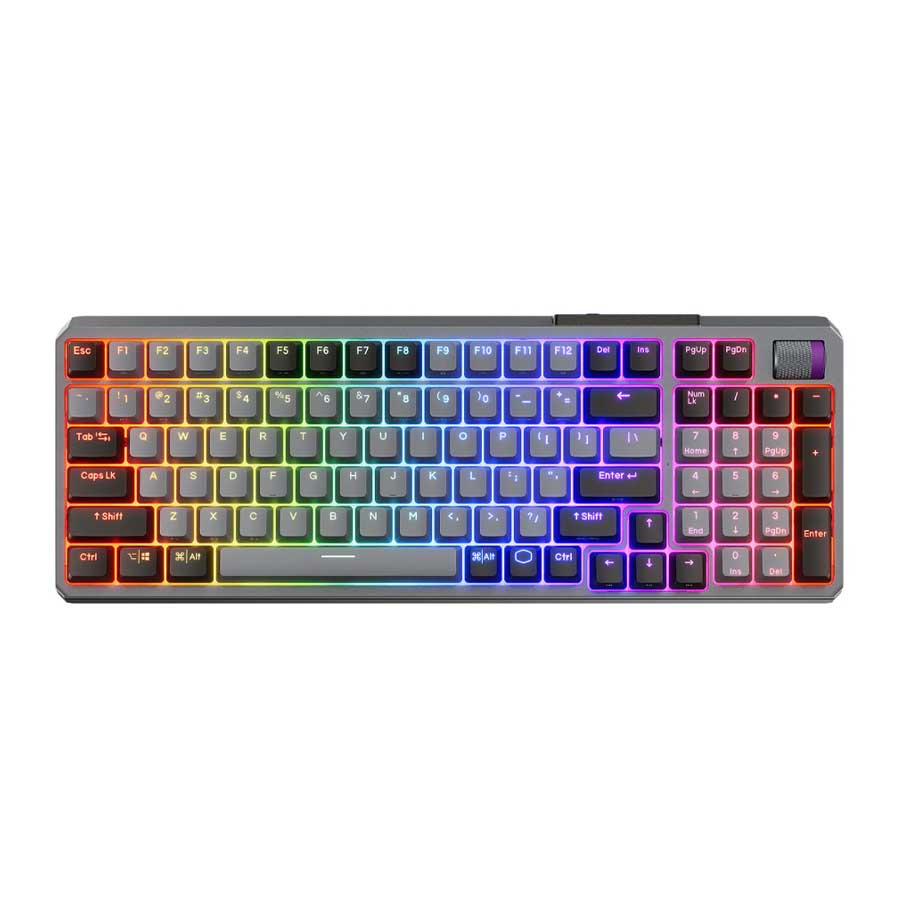 کیبورد گیمینگ بی‌سیم کولرمستر مدل MK770 RGB
