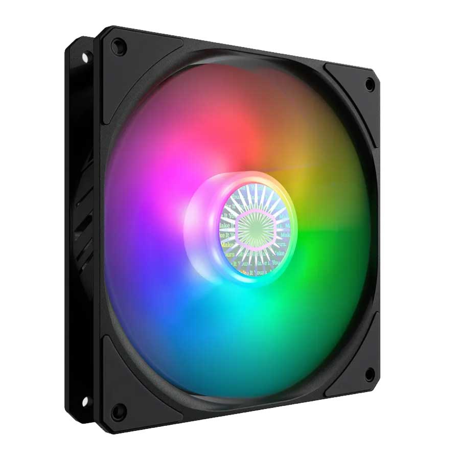 فن خنک کننده کیس کولرمستر مدل SICKLEFLOW 140 ARGB