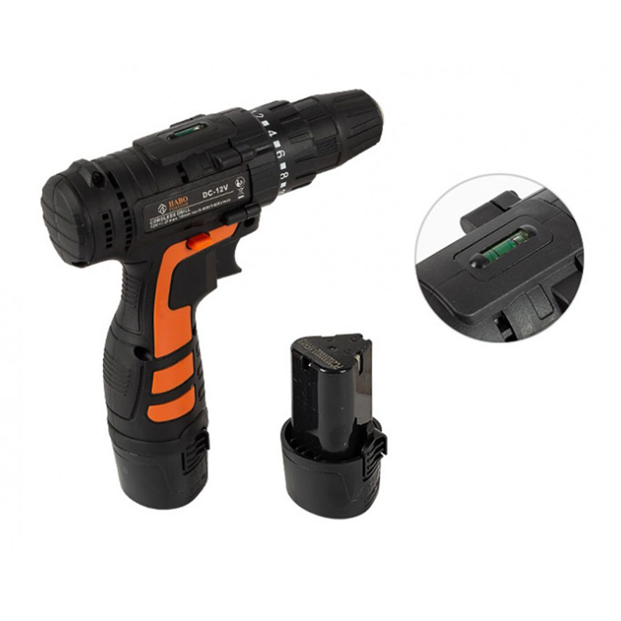 دریل پیچ گوشتی شارژی هابو مدل Cordless Drill