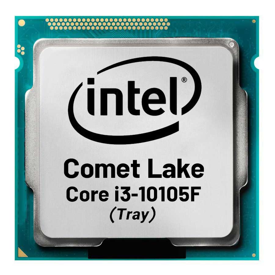 سی پی یو بدون باکس اینتل مدل Core i3-10105F