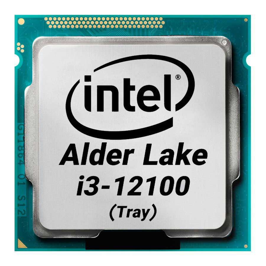 سی پی یو بدون باکس اینتل مدل Core i3 12100