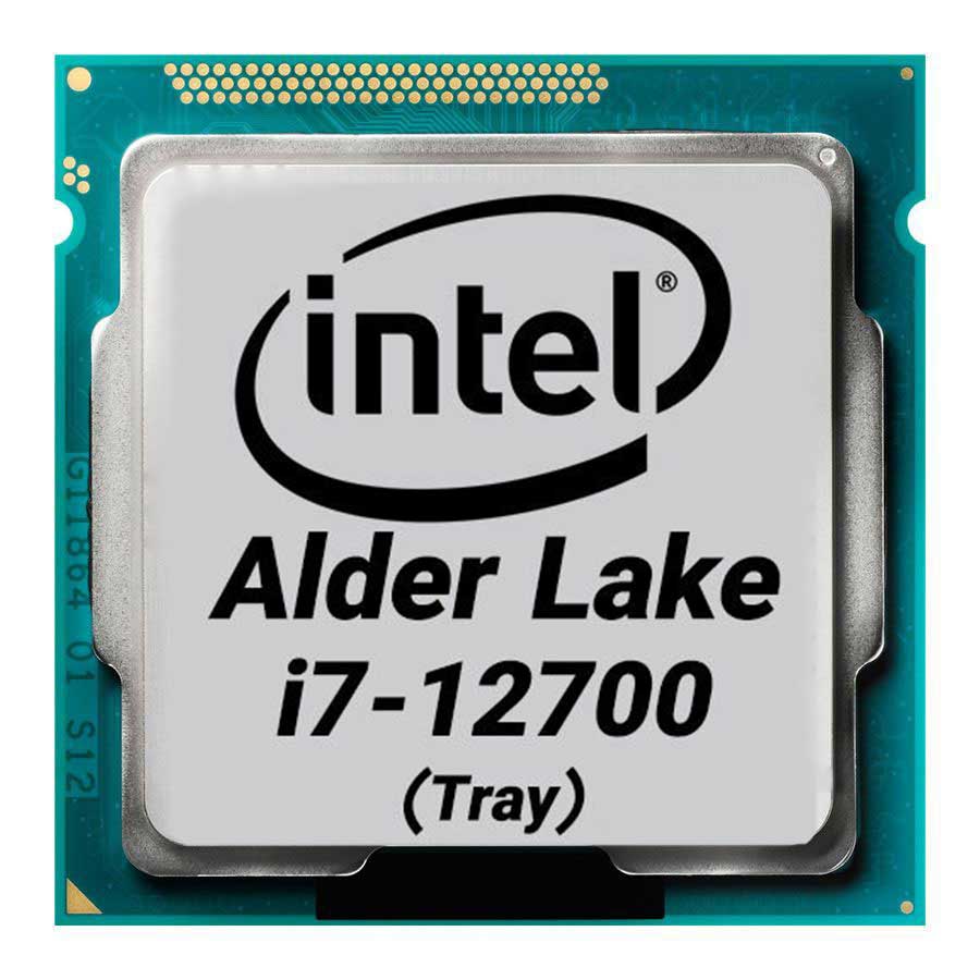 سی پی یو بدون باکس اینتل مدل Core i7 12700