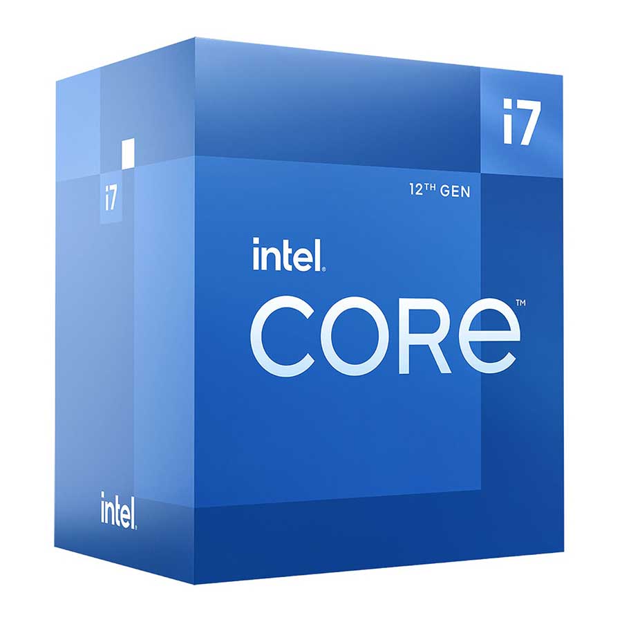 سی پی یو باکس اینتل مدل Core i7-12700