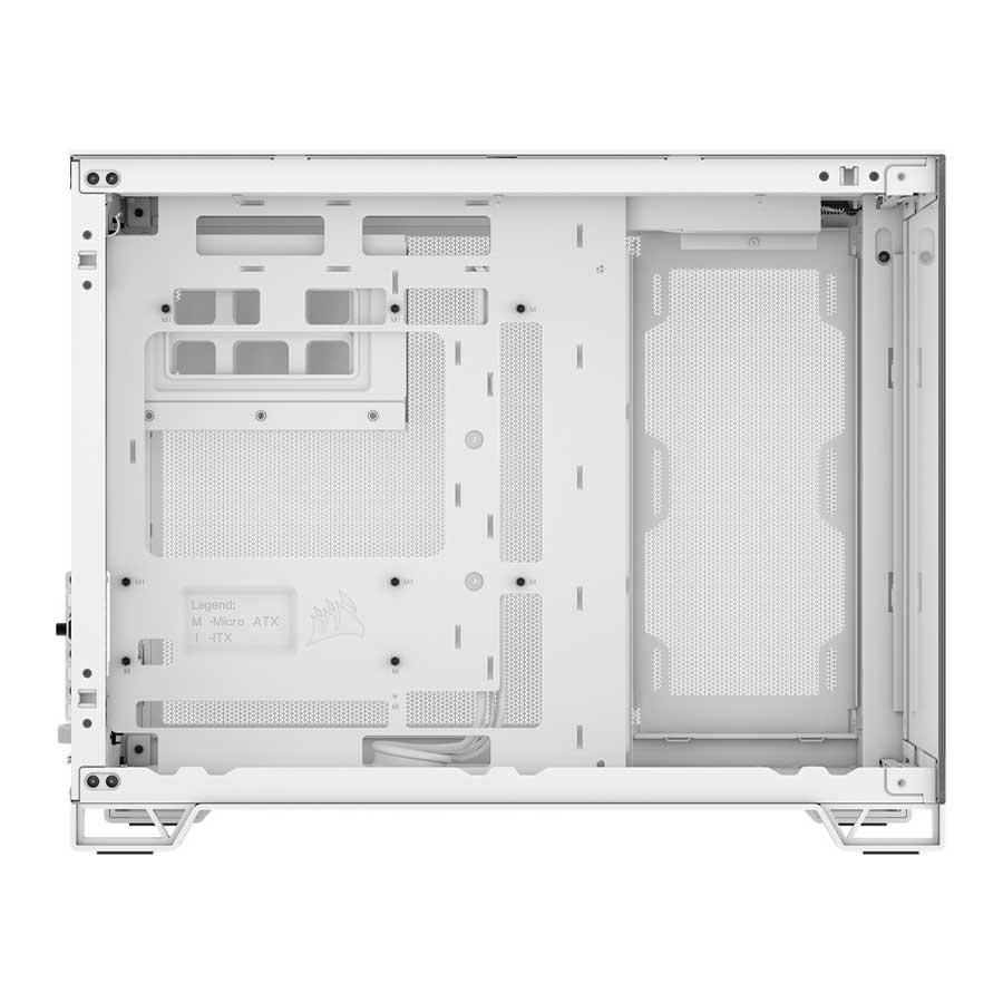 کیس کامپیوتر کورسیر مدل 2500X White