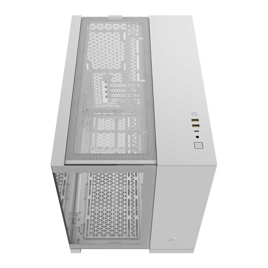 کیس کامپیوتر کورسیر مدل 2500X White
