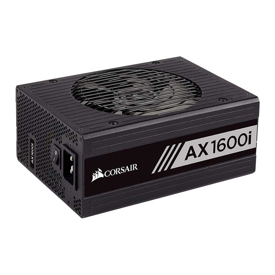 پاور کامپیوتر 1600 وات تمام ماژولار کورسیر مدل AX1600i Titanium