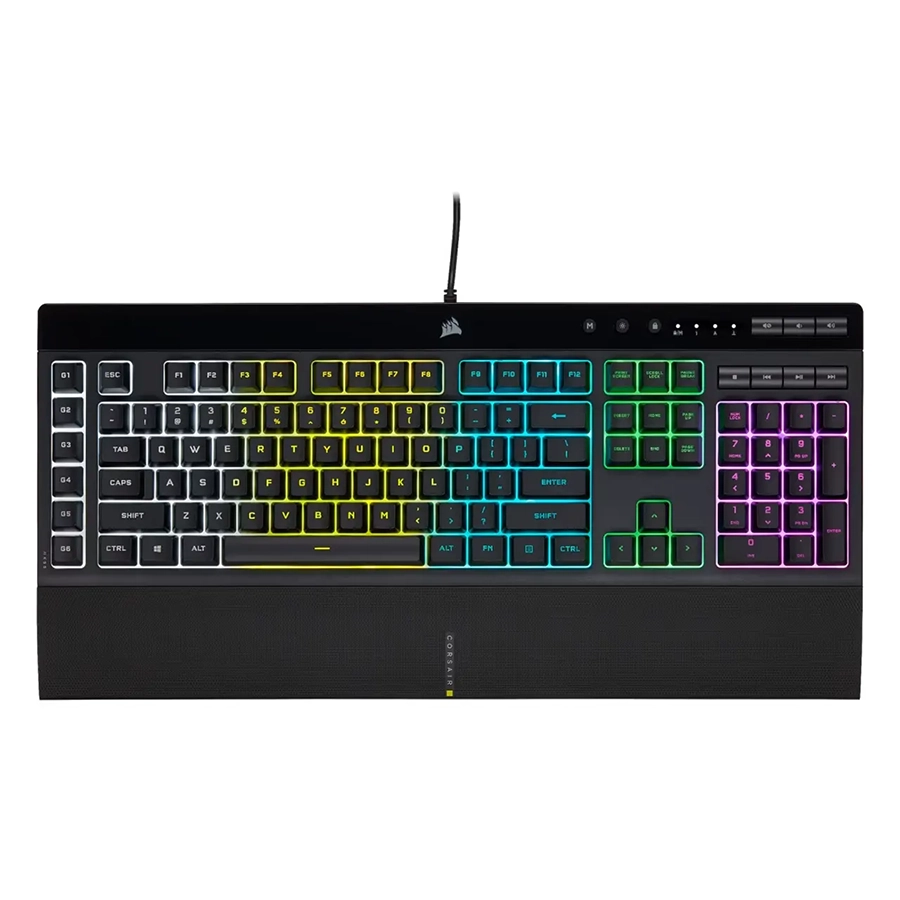 کیبورد گیمینگ باسیم کورسیر مدل K55 RGB PRO