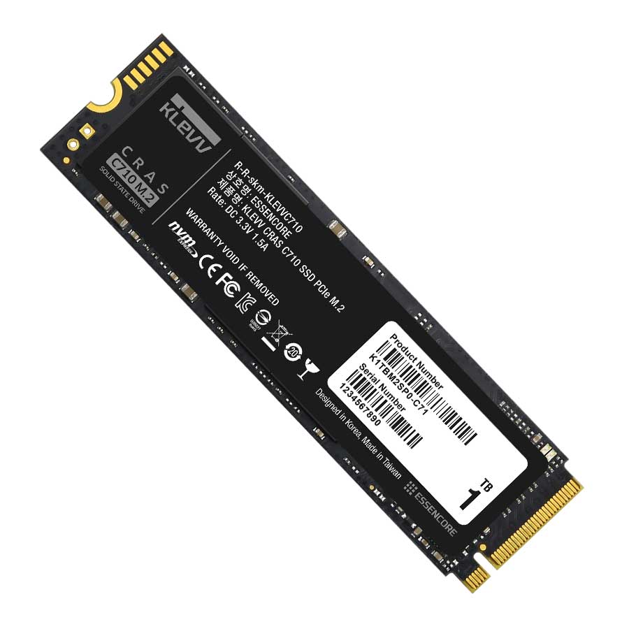 اس اس دی 1 ترابایت کلو مدل CRAS C710 M.2 2280 NVMe PCle