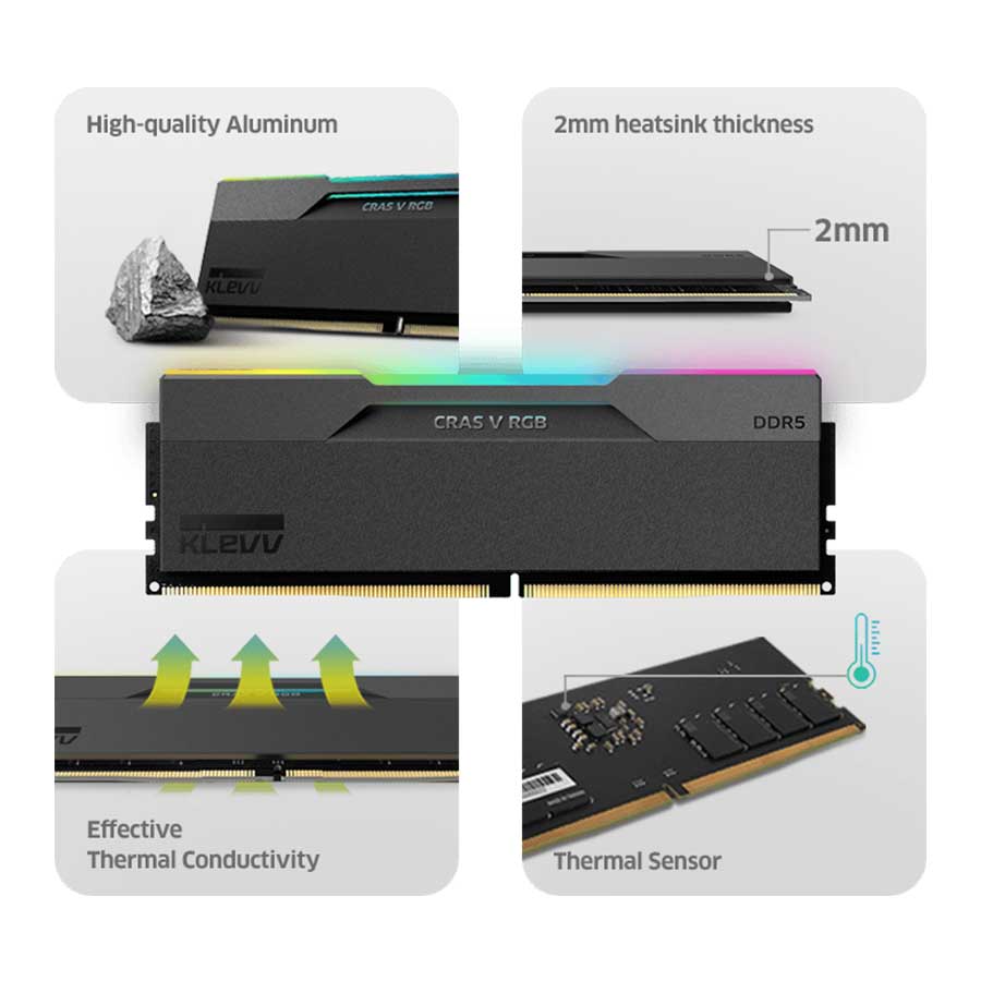 رم کلو مدل CRAS V RGB DDR5