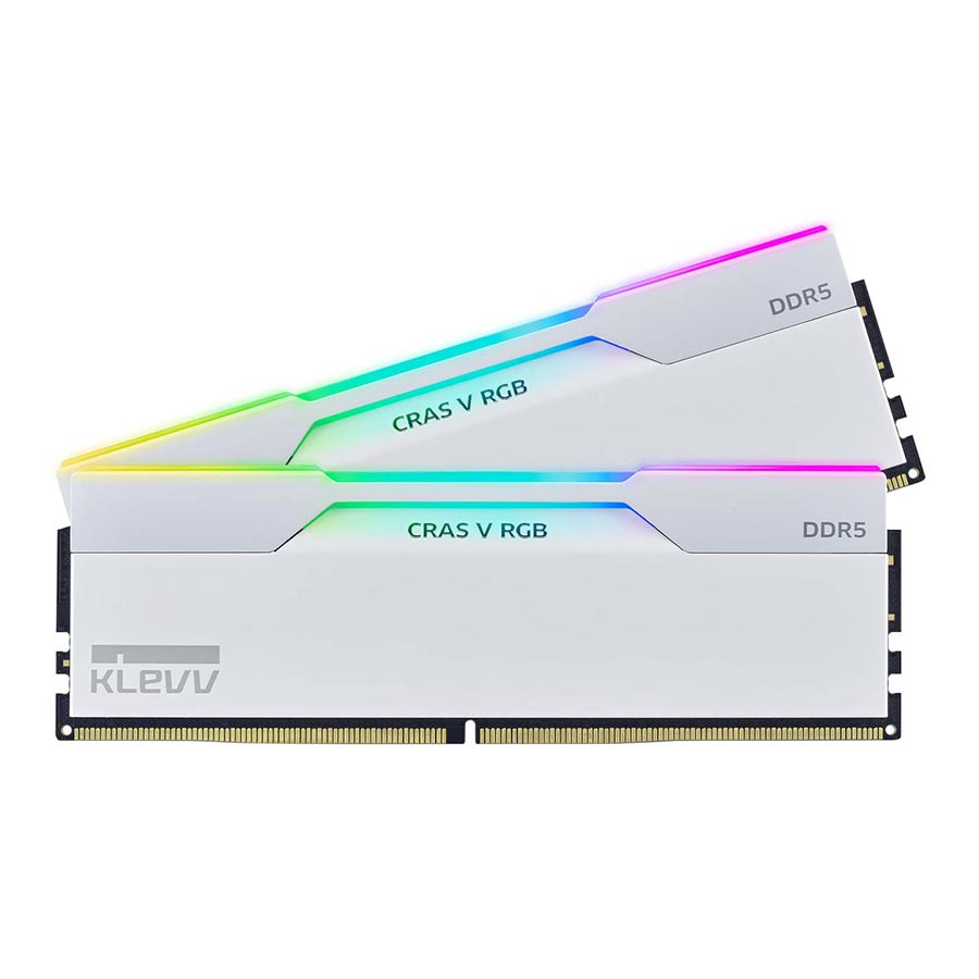 رم کلو مدل CRAS V White RGB Dual DDR5