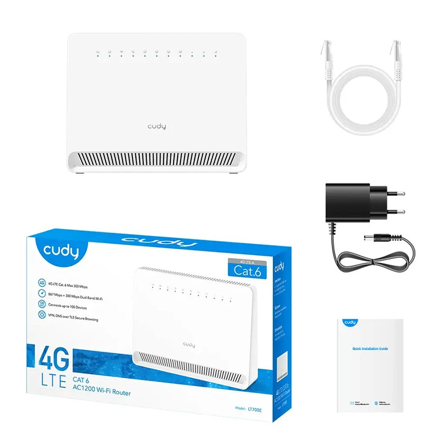 مودم روتر 4G LTE بی‌سیم کودی