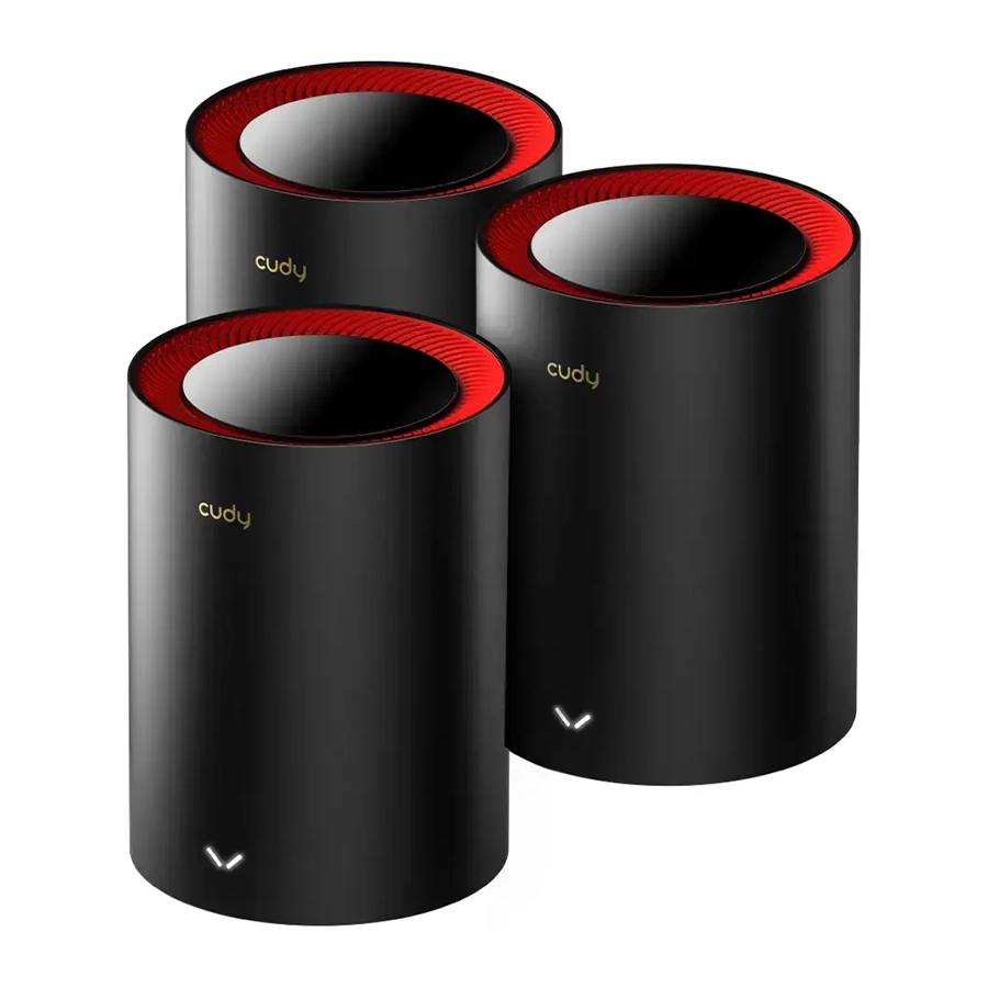 روتر اکسس پوینت دوباند کودی مدل M3000 AX3000  پک 3 عددی