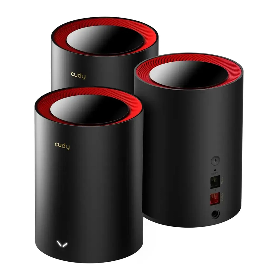 روتر اکسس پوینت دوباند کودی مدل M3000 AX3000  پک 3 عددی