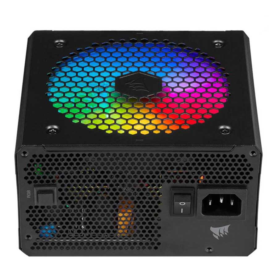 پاور کامپیوتر 550 وات تمام ماژولار کورسیر مدل CX550F RGB