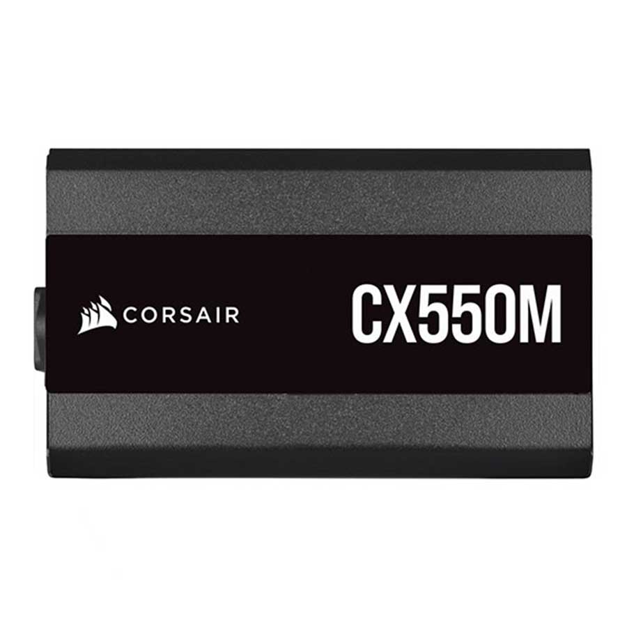 پاور کامپیوتر 550 وات نیمه ماژولار کورسیر مدل CX550M Bronze